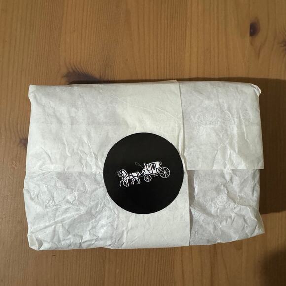 💕Coach Medium Corner Zip Wallet metallic pink - Picture 7 of 11